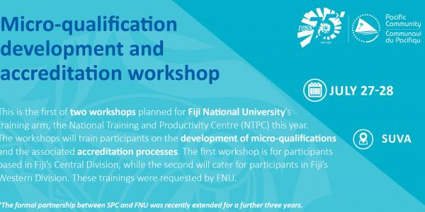 Micro-qualification development and accreditation workshop