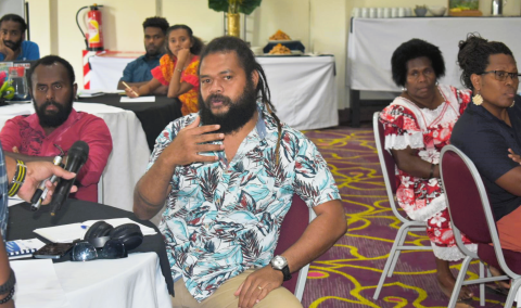 Participants at the Vanuatu ToT