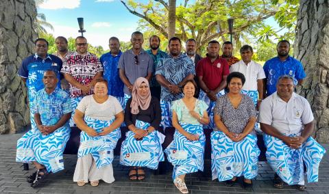 Participants for the Training of Trainers held in Nadi, Fiji from January 15th to 24th, 2024