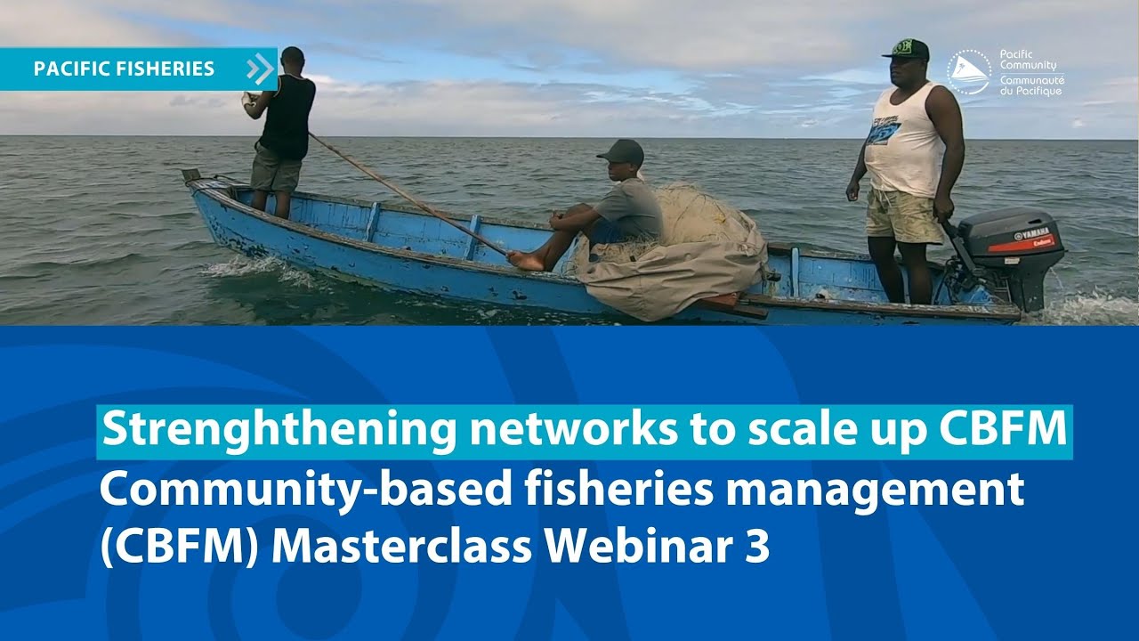 CBFM Masterclass Webinar 3 - Strengthening networks to scale up CBFM