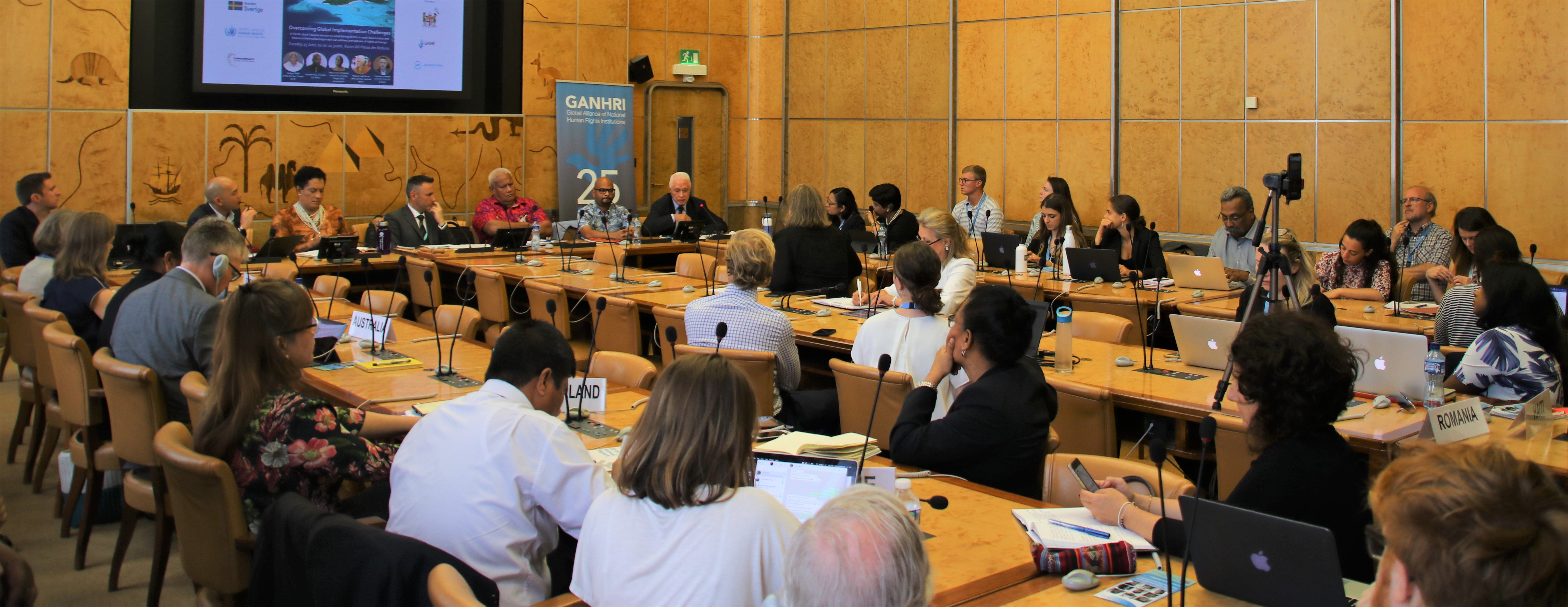 Participants at the Pacific side event at the Human Rights Council in Geneva.JPG