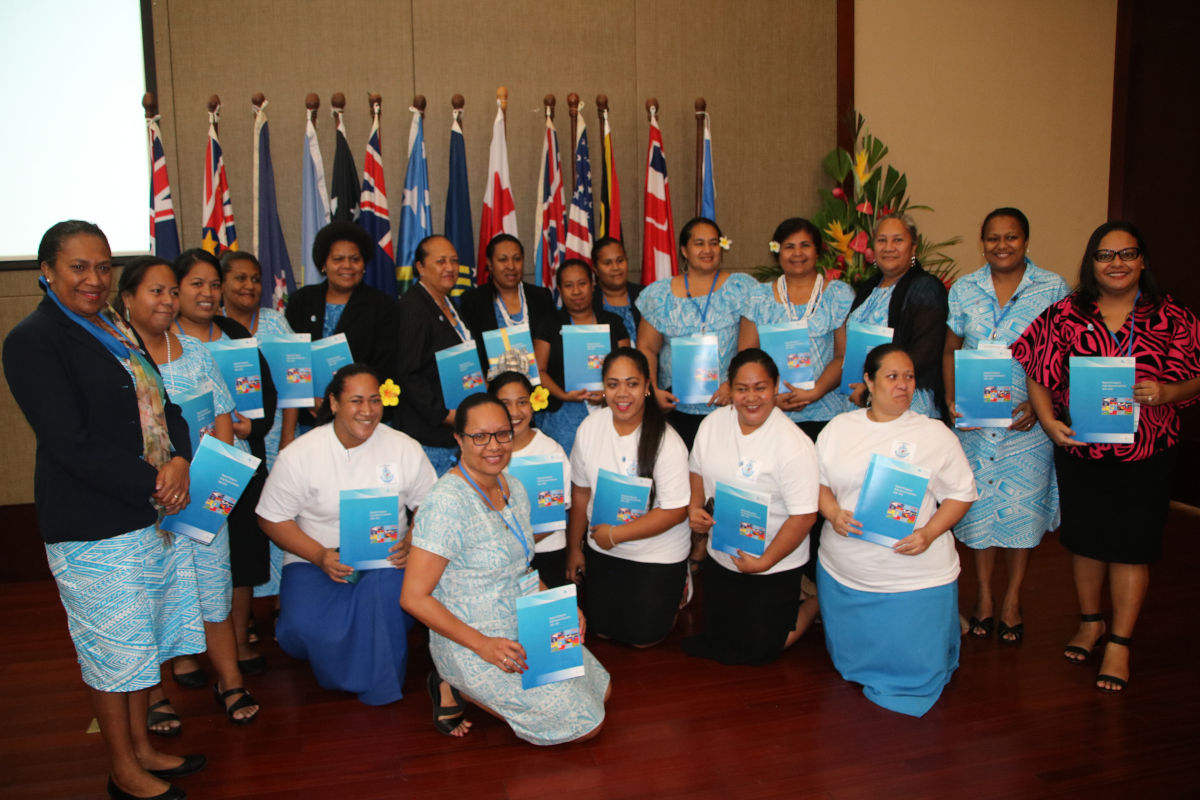 Regional Strategy for Pacific Women In Maritime group photo