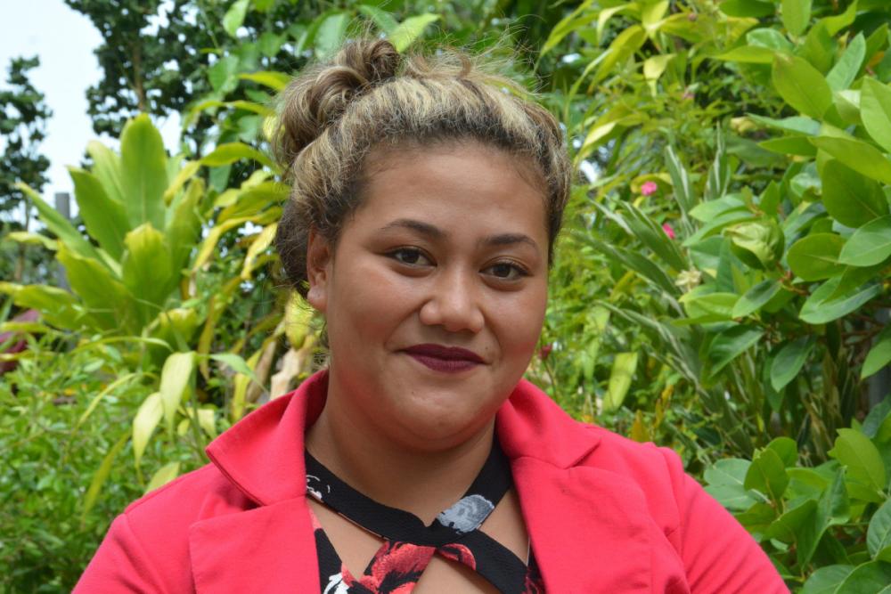 Ms. Siotasia Malolo from Tonga