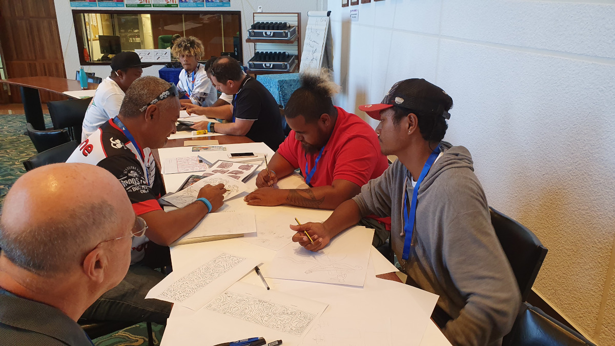 drawing- Tokelau Team 