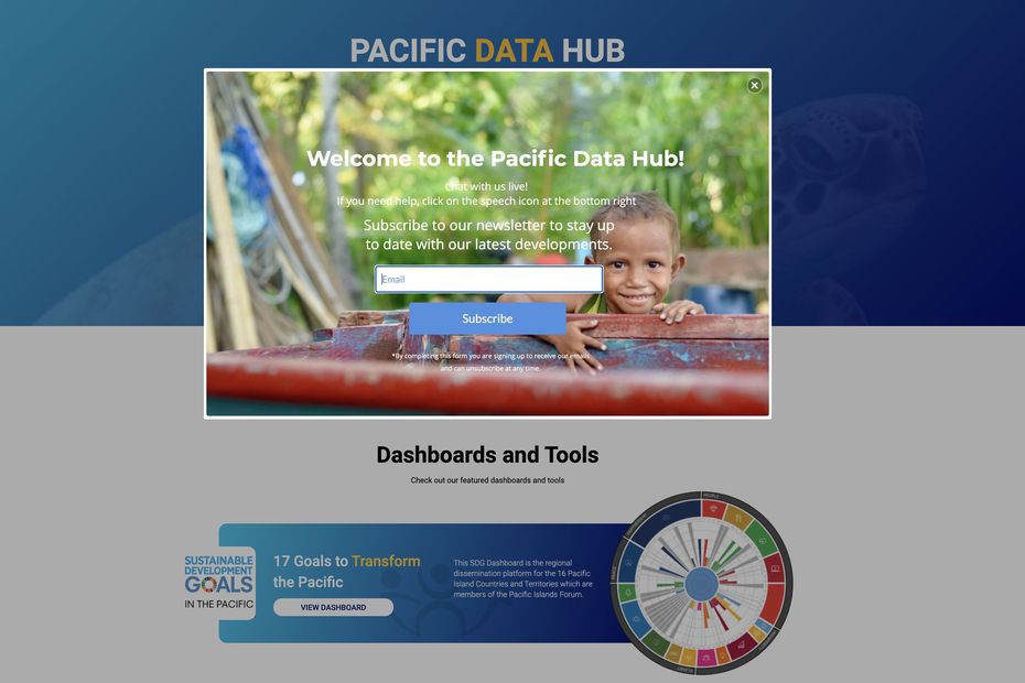 PINA - Pacific Data Hub to make data accessible for all