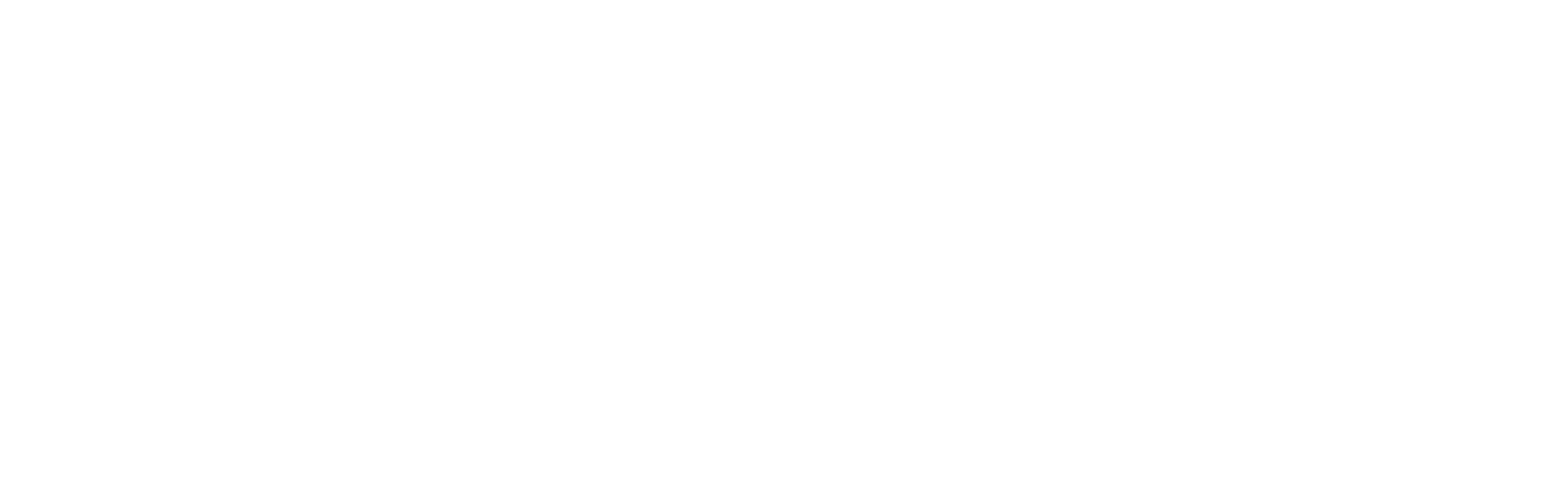 SPC's 75th anniversary logo horizontal (white)