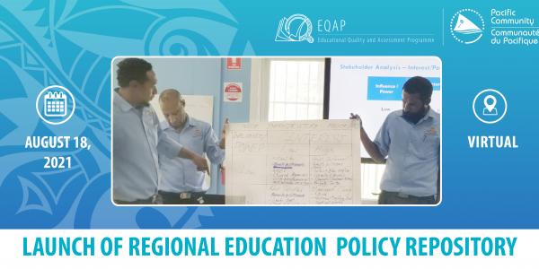 Launch of Pacific Education Policy Repository