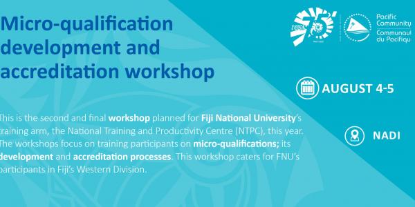 Micro-qualification development and accreditation workshop