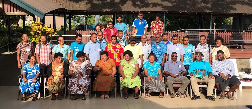 Training participants at the Financial Literacy Training for Ministry of Fisheries and aquaculture farmers in Nadi