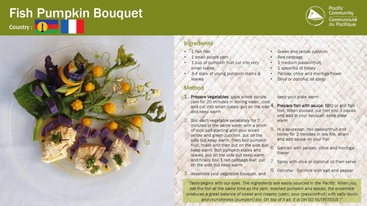 Fish Pumpkin Bouquet Recipe
