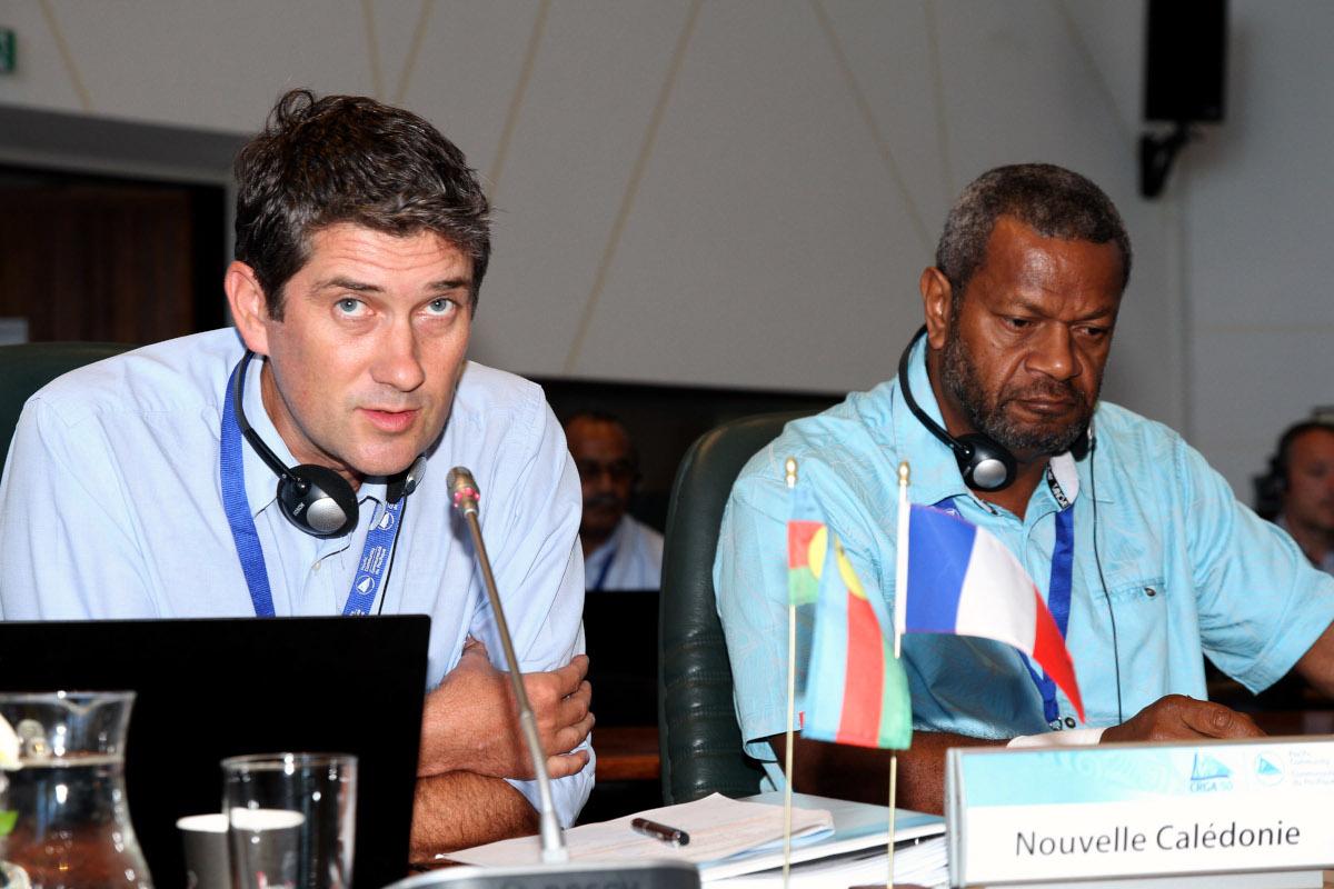 Photo: La Nouvelle-Calédonie assure actuellement la présidence du Sous-comité du CRGA pour le Plan stratégique.