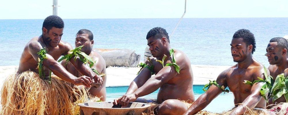 Fijian Cava ceremony 