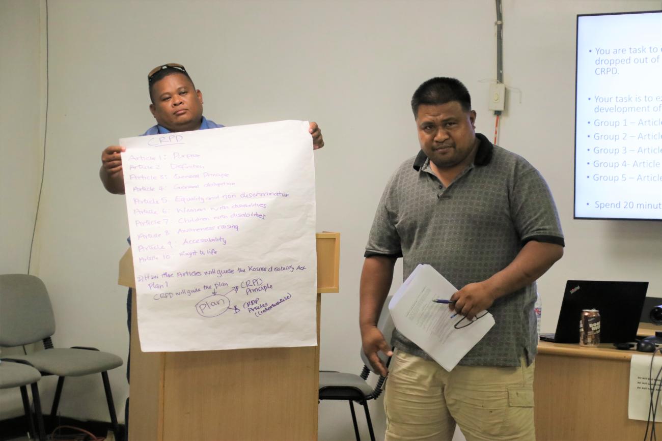 SPC Pacific Community State of Kosrae article