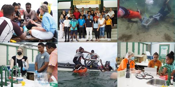 Pacific Islands ocean acidification training SPC Pacific community