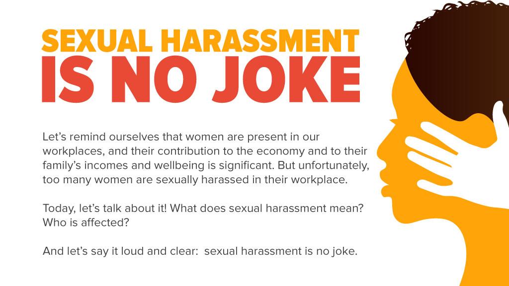 What is sexual harassment?