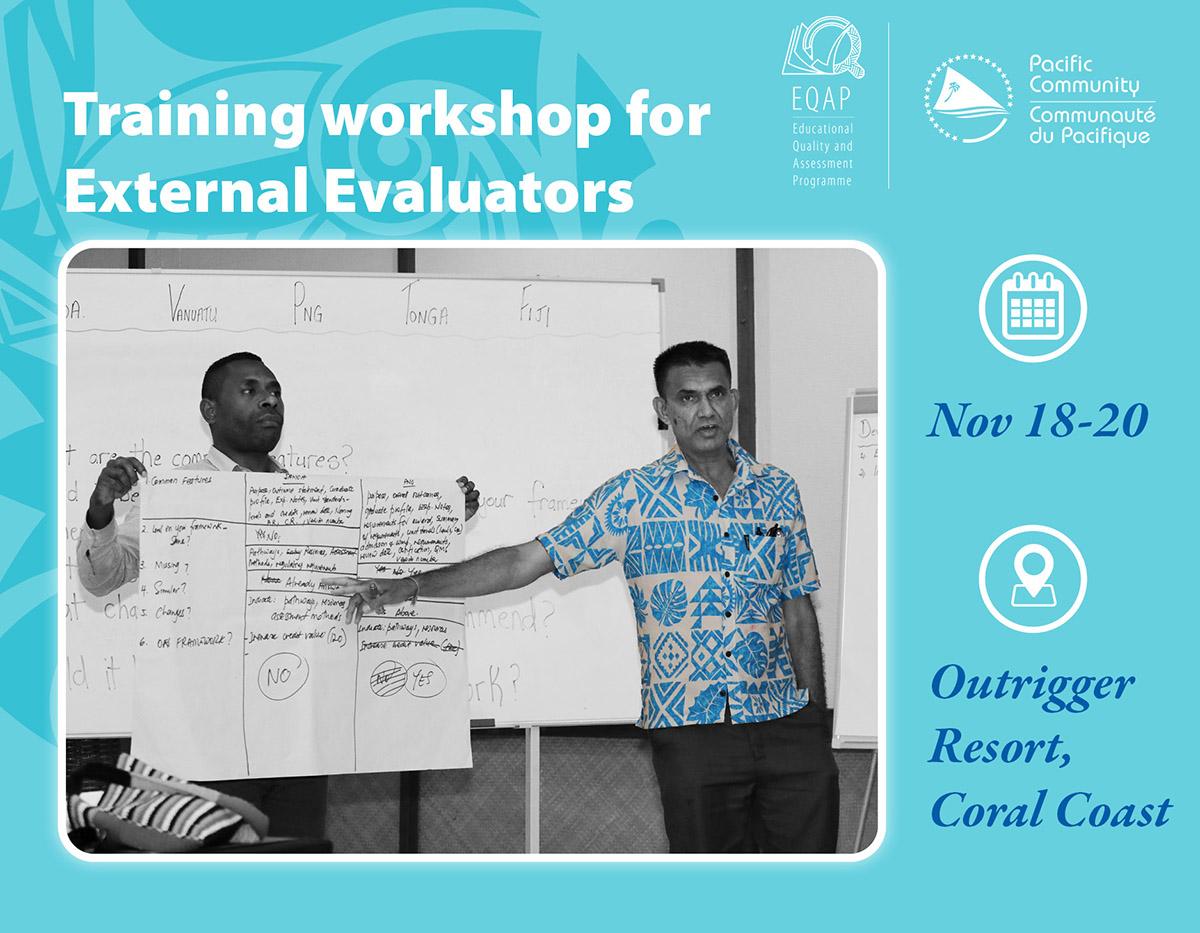 Training workshop for External Evaluators