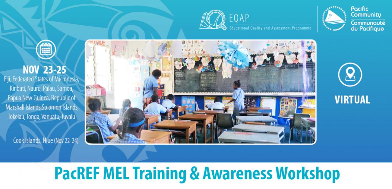PacREF MEL Training & Awareness Workshop