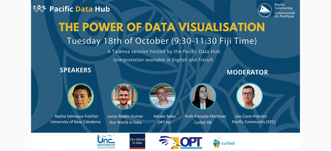 Pacific Data Hub Talanoa: The Power of Data Visualisation  