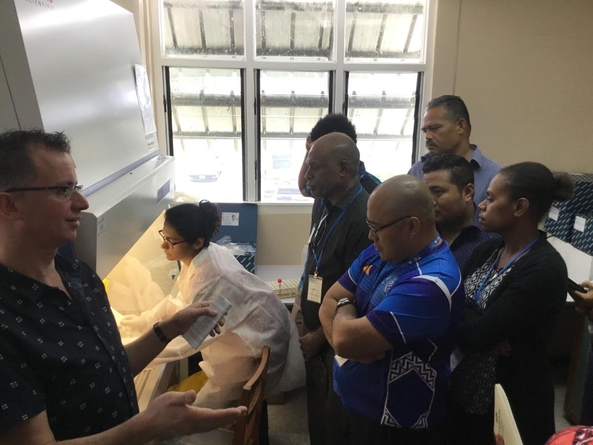 Training workshop aims to strengthen influenza surveillance in the Pacific - spc