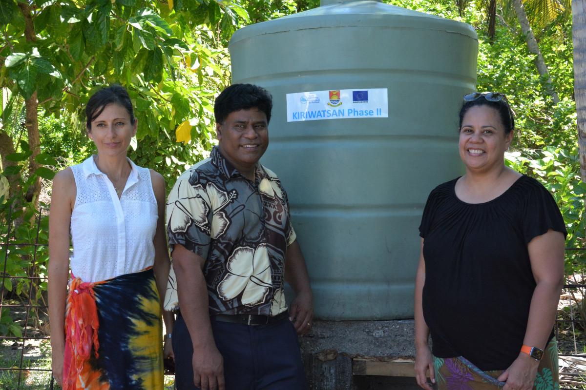 Kiribati Communities Reap Benefits of improved Water and Sanitation infrastructure