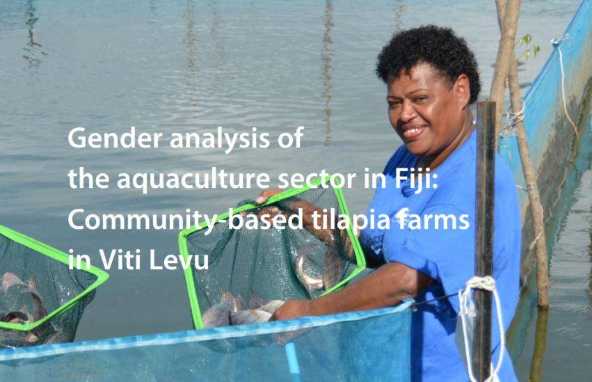 Gender analysis of the aquaculture sector in Fiji: Community-based tilapia farms in Viti Levu