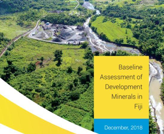 Baseline Assessement of Development Minerals in Fiji