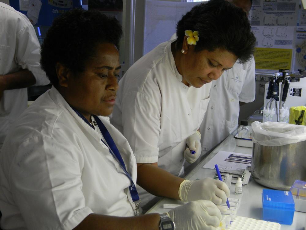 Combattre la propagation de la leptospirose dans le Pacifique : organisation d’un cours de formation régional