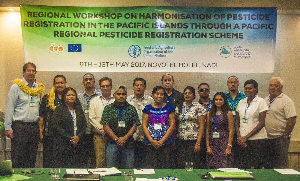 Harmonisation des procédures d’homologation  des pesticides dans les pays insulaires océaniens