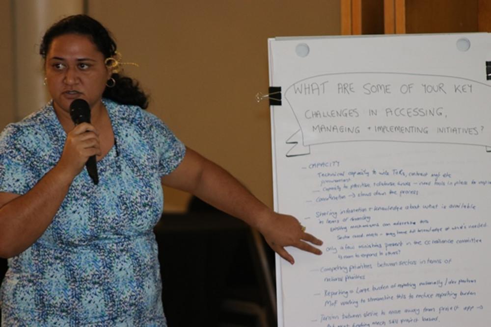 Les acteurs impliqués dans le financement de l’action climatique se réunissent au Samoa pour définir la voie à suivre