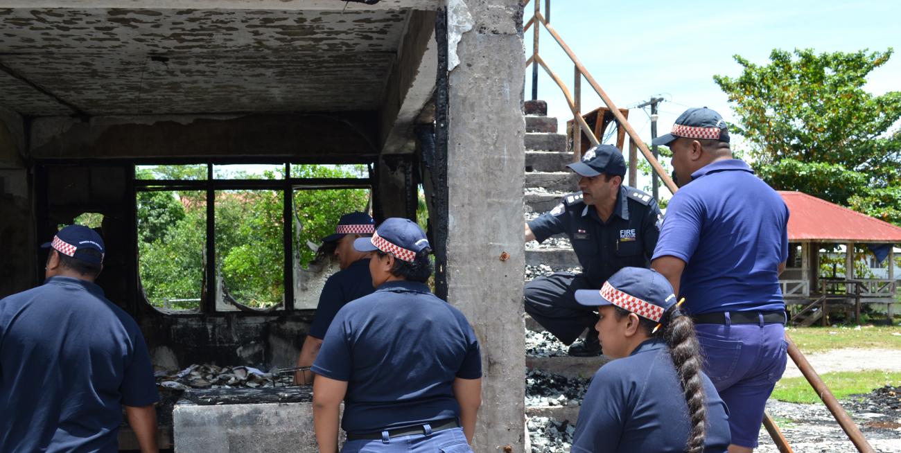 Samoa to strengthen emergency management capability with qualified fire investigators
