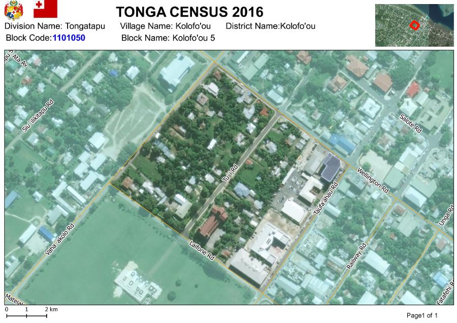 Réalisation d’un recensement entièrement automatisé aux Tonga