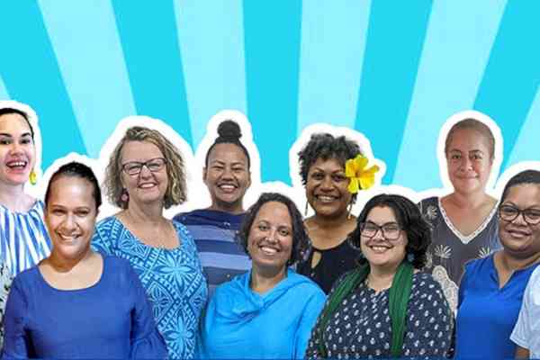 Pacific Women Lead Programme Team at the Pacific Community (SPC)'s Human Rights and Social Development (HRSD) Division