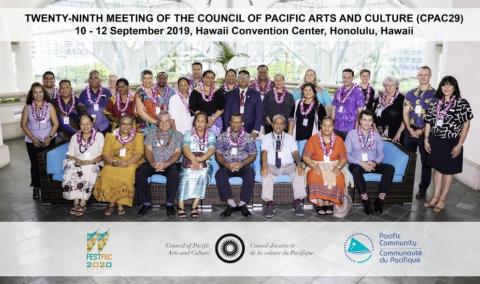 September 2019, Hawaii - 29th Meeting of Council of Pacific Arts and Culture (CPAC29)