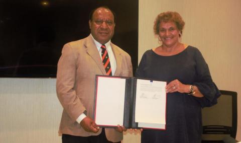Papua New Guinea - SPC Signing of MoU - Country Programme