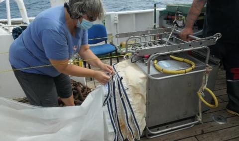 Reassembling the zooplankton net