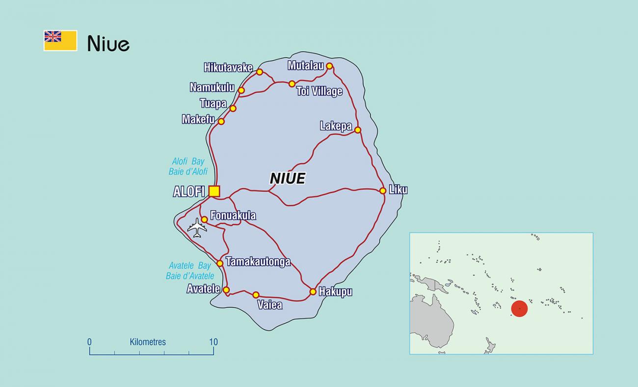 Carte de Niue